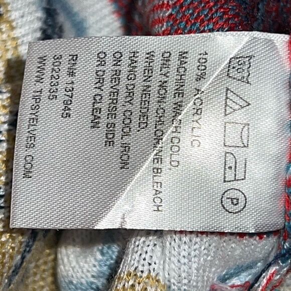 Samuel Adams Tipsy Elves Christmas Party Sweater Mens M - Picture 4 of 7